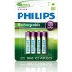 RECHARGEABLE BATTERY  R03B4A70 AAA 700mah 4TMX
